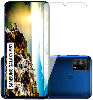 iCopertina Edge To Edge Tempered Glass for SAMSUNG GALAXY M51(Pack of 1)