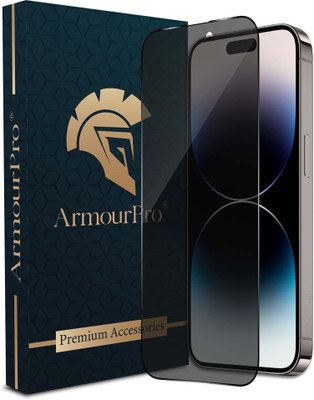 ArmourPro Edge To Edge Tempered Glass for Apple iPhone 14 Pro Max(Pack of 1)