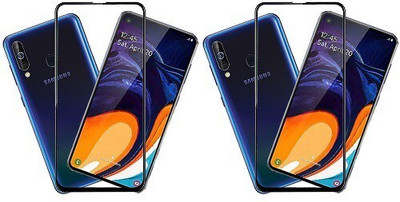KARTRAY Edge To Edge Tempered Glass for Samsung Galaxy A60(Pack of 2)