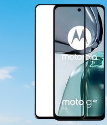 vmt stock Edge To Edge Tempered Glass for MOTOROLA G62 5G(Pack of 1)