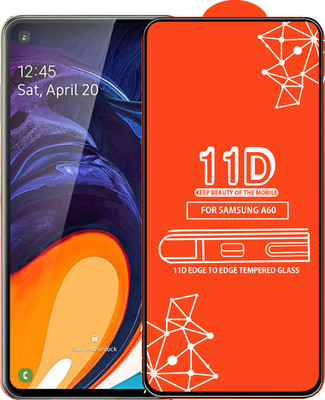 Qyist Edge To Edge Tempered Glass for Samsung Galaxy A60(Pack of 1)