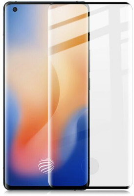 PrimeLike Edge To Edge Tempered Glass for vivo X50 Pro / V2005A, 2006(Pack of 1)