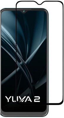 FwellT Edge To Edge Tempered Glass for Lava Yuva 2/Lava Yuava /Lava Yuva 2 Pro/Lava Blaze 5G(Pack of 1)