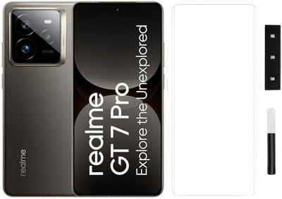 crixus Edge To Edge Tempered Glass for Realme GT 7 Pro(Pack of 1)