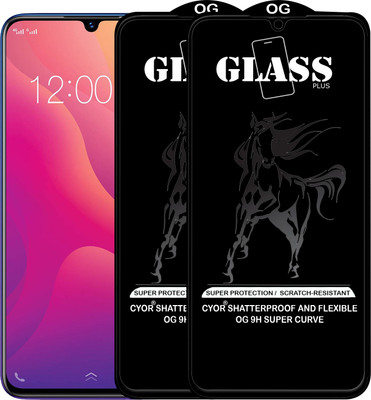 CYOR Edge To Edge Tempered Glass for VIVO Y91I(Pack of 2)