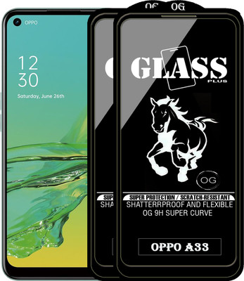 Rofix star Edge To Edge Tempered Glass for OPPO A33(Pack of 2)