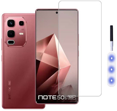 Mersal Edge To Edge Tempered Glass for Infinix Note 50s 5G+, UV Curved Screen Protector with Easy Installation Kit(Pack of 1) Mersal Edge To Edge Tempered Glass for Infinix Note 50s 5G+, UV Curved Screen Protector with Easy Installation Kit(Pack of 1)