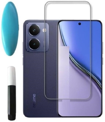 DSCASE Edge To Edge Tempered Glass for Realme P3 Ultra 5G(Pack of 1)