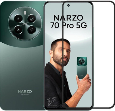 RCHJV Edge To Edge Tempered Glass for Realme Narzo 70 Pro(Pack of 1)