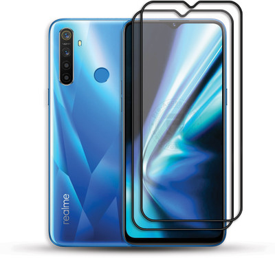 PROACCS Edge To Edge Tempered Glass for REALME 5S(Pack of 2)