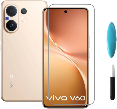 VDAT Edge To Edge Tempered Glass for Vivo V60 5G, vivo V60 5G, vivo V60(Pack of 1)