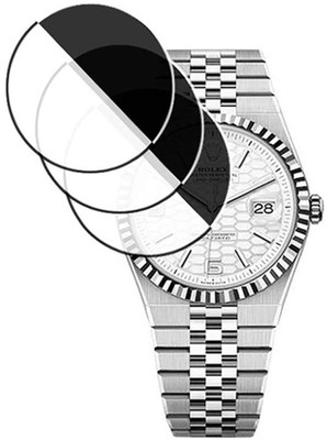 daffin Edge To Edge Tempered Glass for Rolex Land-Dweller 40mm(Pack of 3)