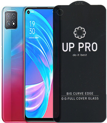 S-Softline Edge To Edge Tempered Glass for Oppo A72 5G, (With Front Camera & Sensor Cut Screen Guard)(Pack of 1)