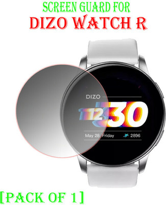 hirdesh Edge To Edge Tempered Glass for DIZO WATCH R(Pack of 1)