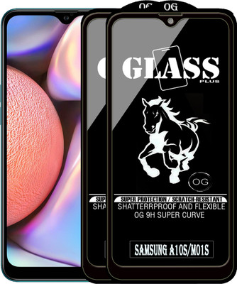 PFOAM Edge To Edge Tempered Glass for SAMSUNG GALAXY A10S(Pack of 2)