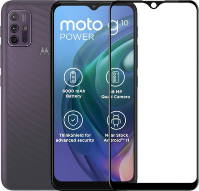 Gorilla Glass Edge To Edge Tempered Glass for Moto G10 Power(Pack of 1)