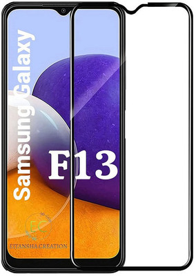 Bodoma Edge To Edge Tempered Glass for Samsung Galaxy F13 4G, Samsung Galaxy M13 4G(Pack of 1)