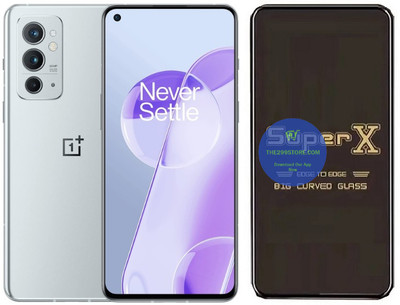 TELESHIELD Edge To Edge Tempered Glass for Oneplus 9RT 5G, Super X Edge Glass, Super X Tempered Glass, Super X Screen Protector(Pack of 1)
