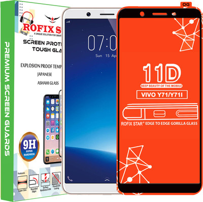 Rofix star Edge To Edge Tempered Glass for VIVO Y71(Pack of 1)