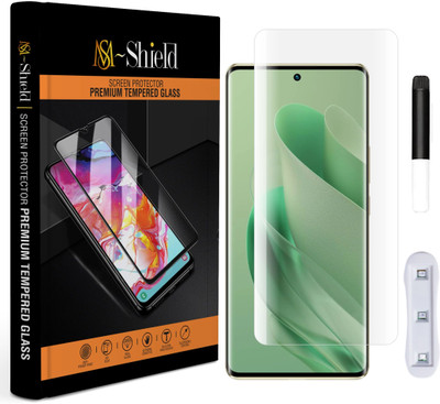 MS-Shield Edge To Edge Tempered Glass for Infinix Zero 30 5G, Borderless UV Glass Protection(Pack of 1)