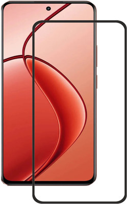 NKCASE Edge To Edge Tempered Glass for Realme P1 5G(Pack of 1)