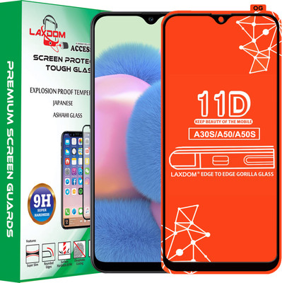 Laxdom Edge To Edge Tempered Glass for SAMSUNG GALAXY A50(Pack of 1)