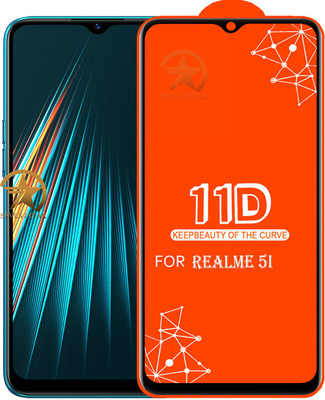HQ Protection Edge To Edge Tempered Glass for Realme 5i(Pack of 1)