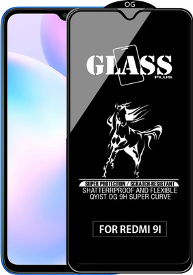 Qyist Edge To Edge Tempered Glass for REDMI 9I(Pack of 1)