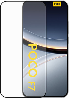 NEXZONE Edge To Edge Tempered Glass for POCO F7 5G(Pack of 1)