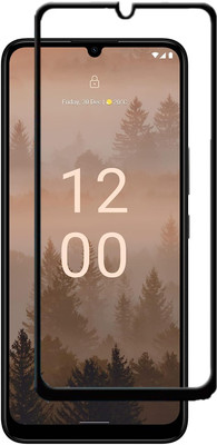 Caseline Edge To Edge Tempered Glass for Nokia C31(Pack of 1)