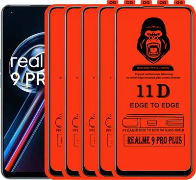Laxdom Edge To Edge Tempered Glass for REALME 9 PRO PLUS