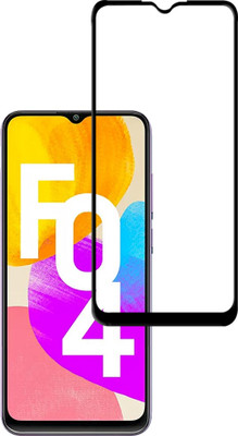 HUPSHY Edge To Edge Tempered Glass for Samsung Galaxy F04(Pack of 1)