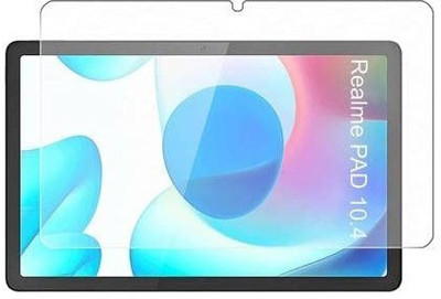 A-Allin1 Edge To Edge Tempered Glass for Realmepad 10.4inch, Toughened glass has transparency(Pack of 1)
