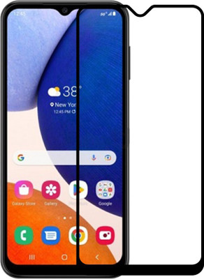 DMJHP Edge To Edge Tempered Glass for Itel A70(Pack of 1)