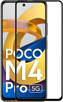 ChutPutMart Edge To Edge Tempered Glass for Poco M4 Pro 5G(Pack of 1)