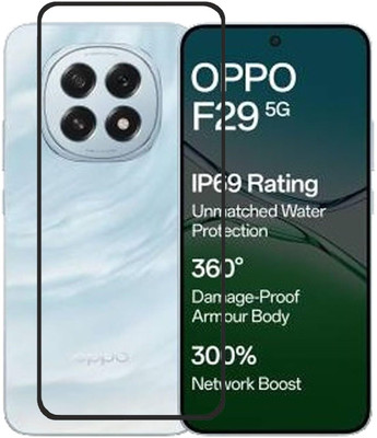 Bodoma Edge To Edge Tempered Glass for Oppo F29 5G(Pack of 1)