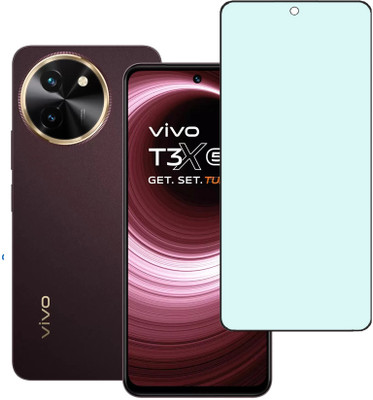 SPRITZEN Edge To Edge Tempered Glass for Vivo T3x 5G, Matt Glass(Pack of 1)