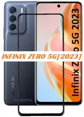 O2MG Edge To Edge Tempered Glass for Infinix Zero 5G 2023(Pack of 1)