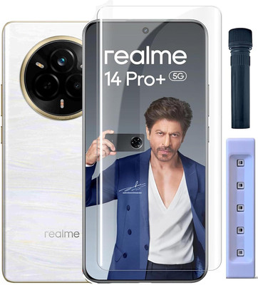 crixus Edge To Edge Tempered Glass for Realme 14 Pro Plus(Pack of 1)