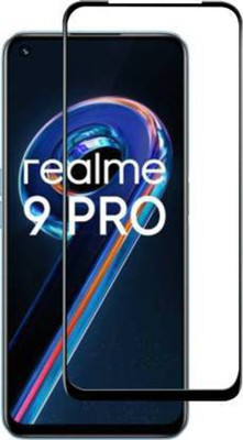 DMJHP Edge To Edge Tempered Glass for Realme 9 Pro(Pack of 1)
