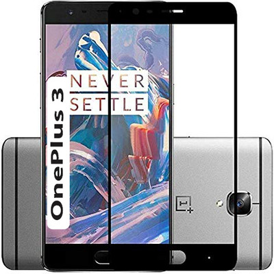 iCopertina Edge To Edge Tempered Glass for OnePlus 3(Pack of 1)