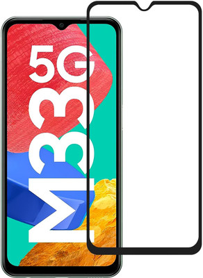 SM Styles Edge To Edge Tempered Glass for Samsung Galaxy M33 5G/Samsung M33 5G(Pack of 1)