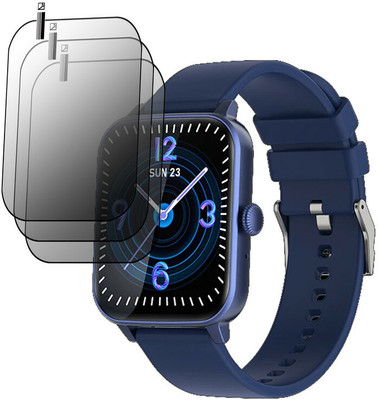 EZGER Edge To Edge Tempered Glass for Fire Boltt falcon(Pack of 3)