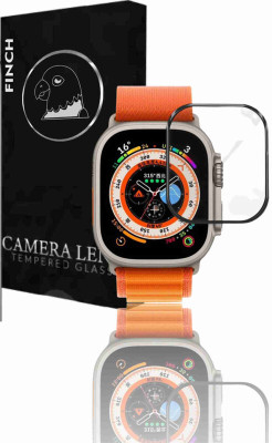 KANCHA Edge To Edge Tempered Glass for APPLE WATCH ULTRA 49MM SMART WATCH(Pack of 2)