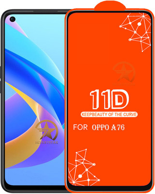 HQ Protection Edge To Edge Tempered Glass for OPPO A76(Pack of 1)