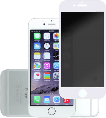 Casesily Edge To Edge Tempered Glass for iPhone 6s Anti-Spy 5D Privacy Screen Protector(Pack of 1)