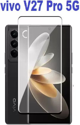 VISHZONE Edge To Edge Tempered Glass for vivo V27 Pro 5G, vivo V27 Pro(Pack of 1)