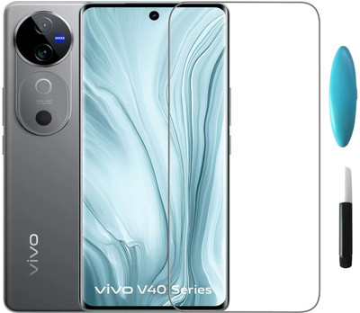 Hyper Edge To Edge Tempered Glass for vivo V40 Pro, Vivo V40 Pro(Pack of 1)