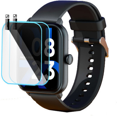 daffin Edge To Edge Tempered Glass for DIZO Watch D2(Pack of 2)