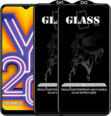 TWIGLO Edge To Edge Tempered Glass for VIVO Y52(Pack of 2)